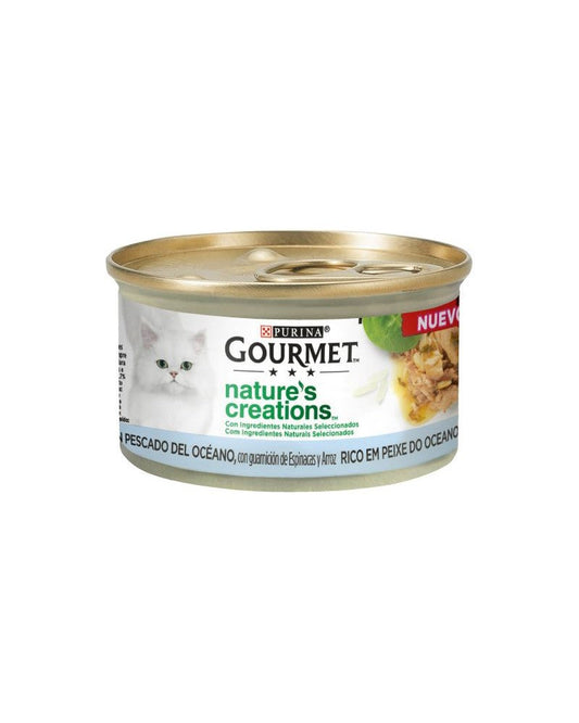 Purina Gourmet Nature Fish Wet Cat Food 12 x 85g