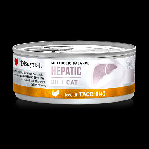 Disugual Diet Cat Hepatic Pavo Lata 85g
