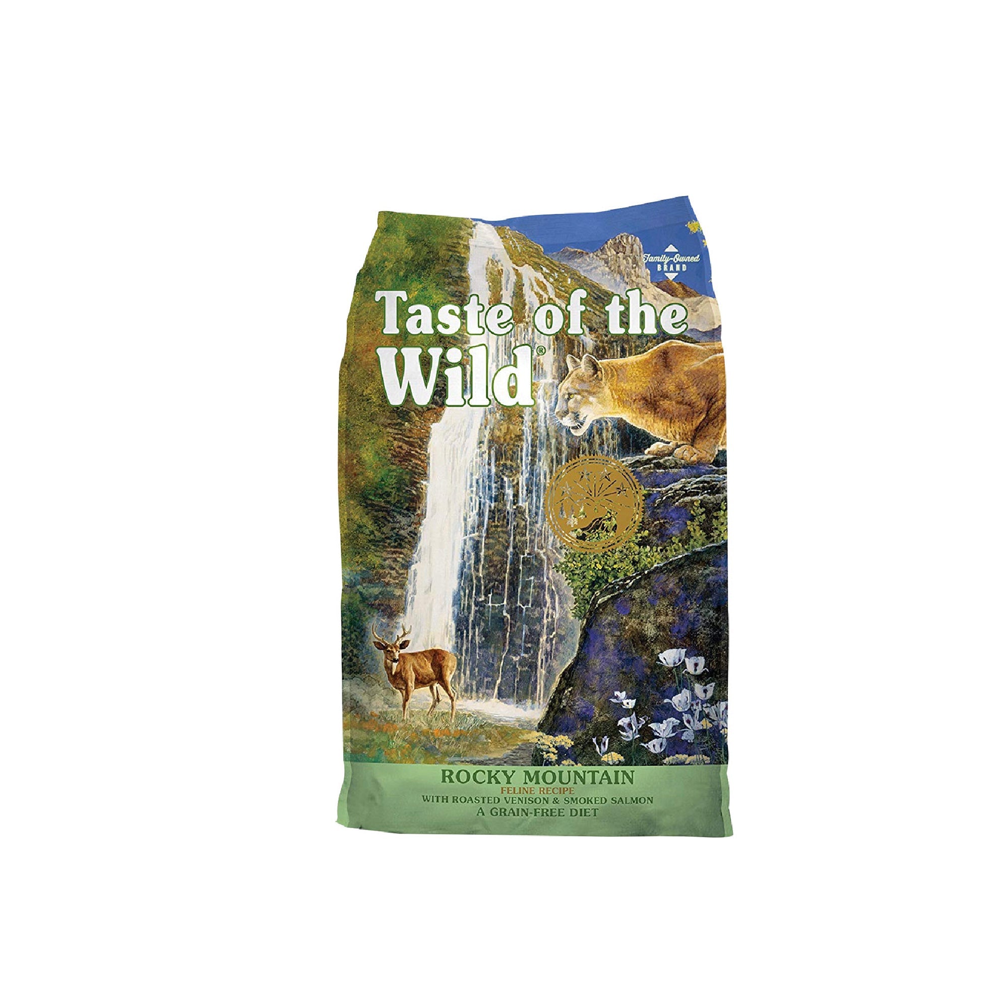 Taste Feline Adult Rocky Mountain Venado Salmon Comida Seca 2Kg