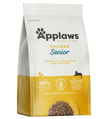 Applaws Cat Dry Senior Pollo Comida Seca 7.5kg