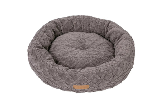 Freedog Donut Artic Cama para Mascotas Gris Claro 76x17cm