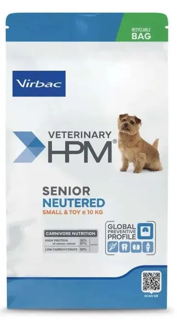 Virbac Veterinary HPM Senior Neutered Dog Croquetas 1.5kg