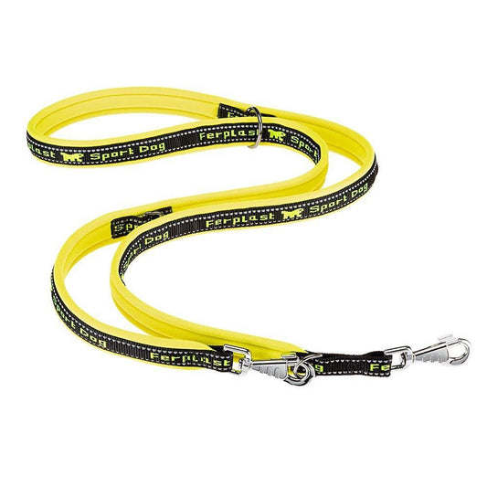 Ferplast Correa Sport Dog Amarillo 2 ud