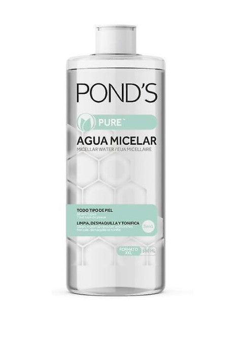 Pond'S Pure Agua Micelar 3En1 Limpiador Facial 500ml
