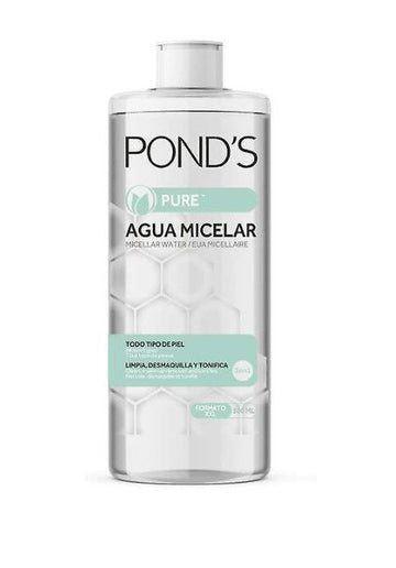 Pond'S Pure Agua Micelar 3En1 Limpiador Facial 500ml