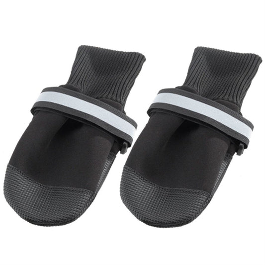 Ferplast Calzado Protector para Perros XL Negro 2 ud