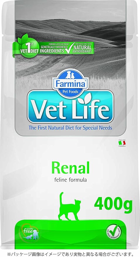 Farmina Vet Life Renal Alimento Granulado para Gatos 400g