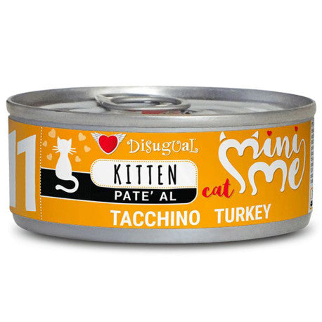 Disugual Mini-Me Kitten Turkey Tin 85g