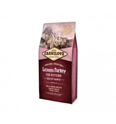 Carnilove Kitten Salmon and Turkey Dry Food 400g