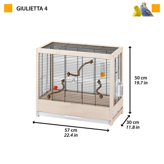 Ferplast Giulietta 4 Jaula para Aves 1 ud