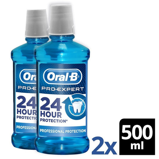ORAL-B Pro-Expert Enjuague Bucal 2x500ml