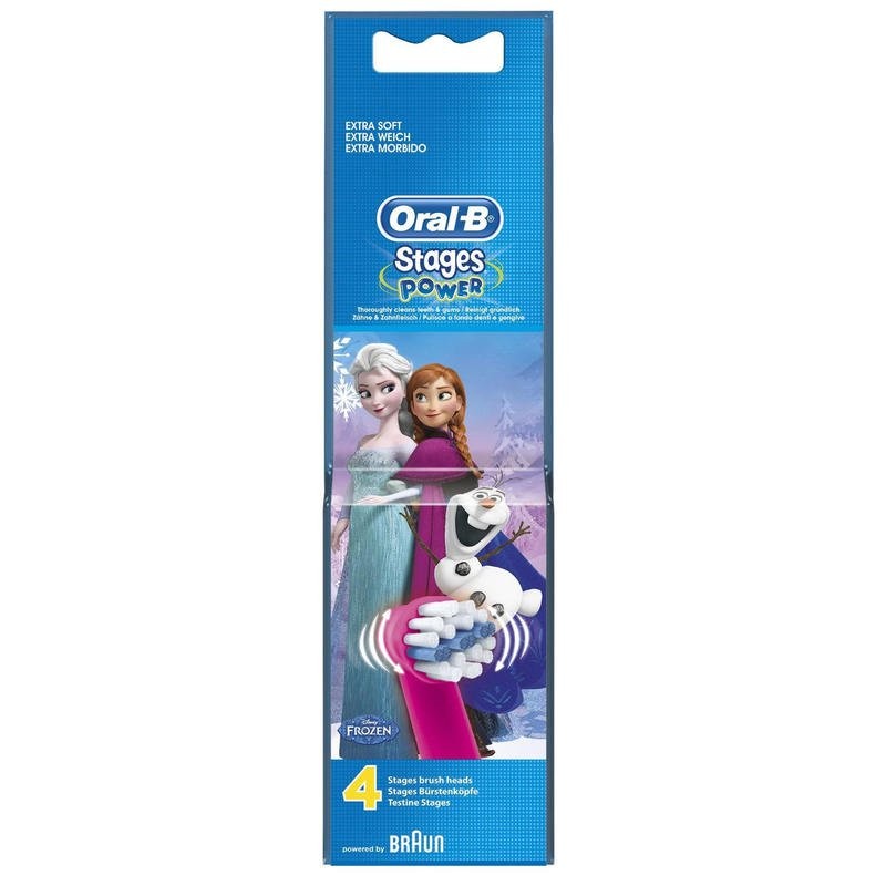 ORAL-B Recambios Cepillo Eléctrico Frozen 4 Cabezales