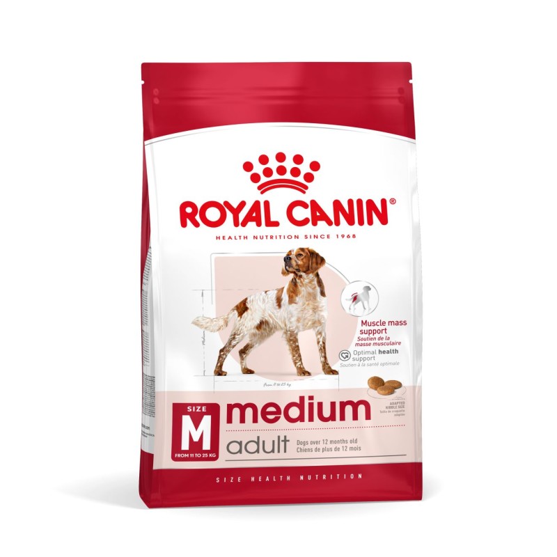 Royal Canin Adult Medium Dry Dog Food 10kg