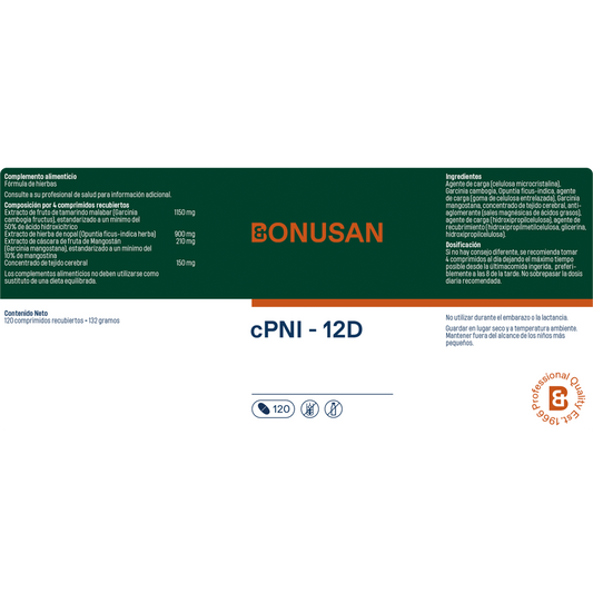 Bonusan cPNI-12D 120 Tabletas