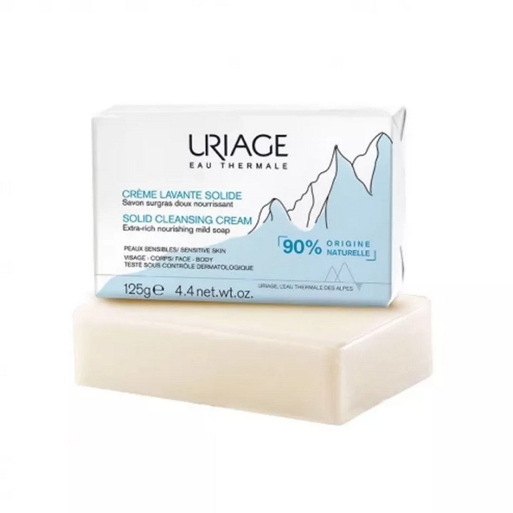 Uriage Crema Lavante Sólida Tableta de Lavado 125g