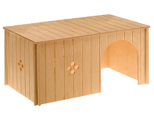 Ferplast Caseta de Madera para Roedores Madera Natural