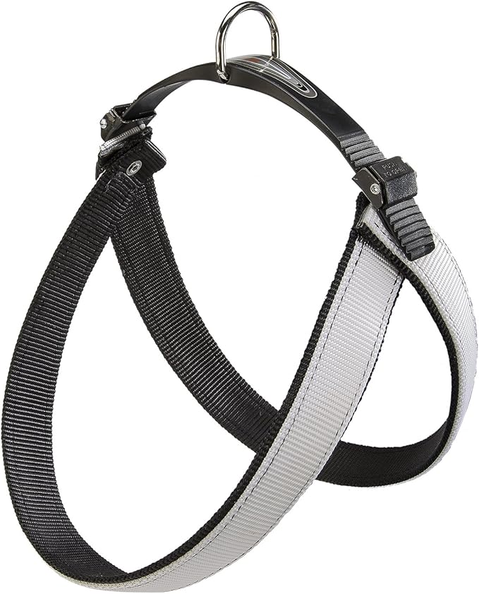 Ferplast Agila Dual 6 Arnés Para Perros Blanco | Negro 180g