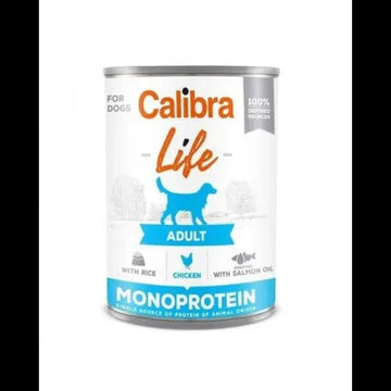Calibra Dog Life Adult Chicken and Rice Can 6x400g