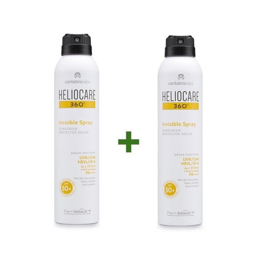HELIOCARE 360º DUPLO Spray Invisible SPF50 (2x200ml)