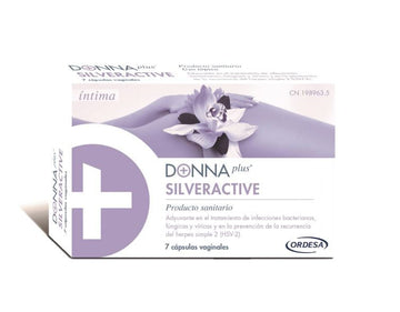 DONNA PLUS SilverActive 7 Cápsulas Vaginales