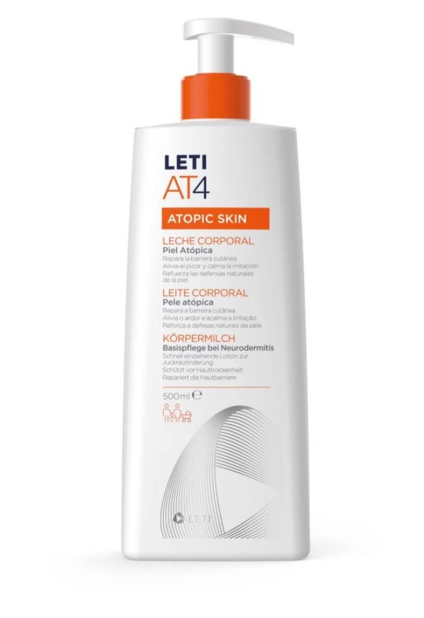 LETI AT4 Leche Corporal Piel Atópica 500 ml