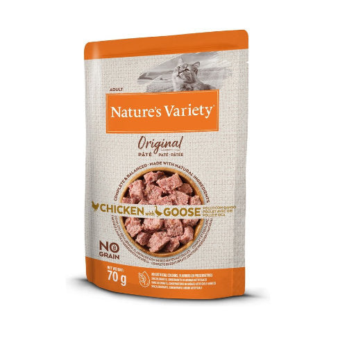 Nature's Variety Original Pouch Chicken and Goose 12x70gr
