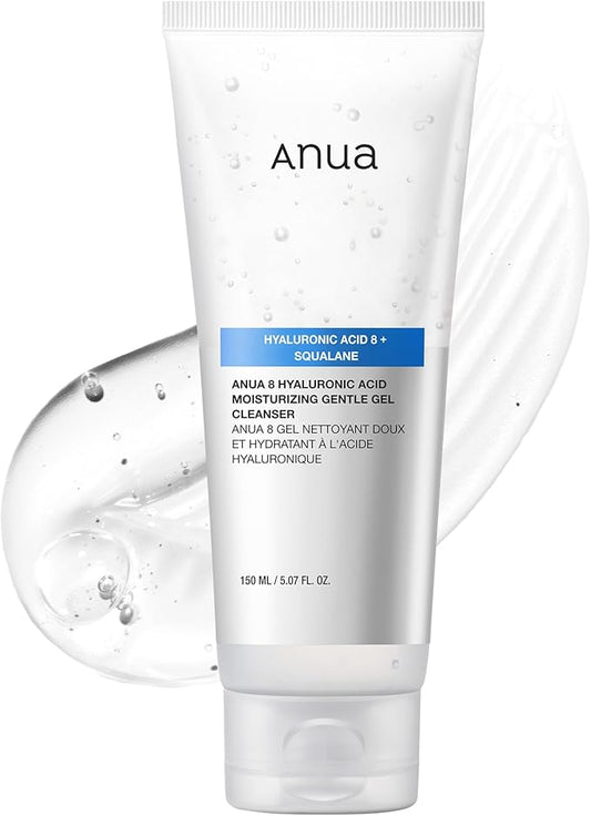 Anua 8 Hyaluronic Acid Moisturizing Gentle Gel Cleanser 150ml