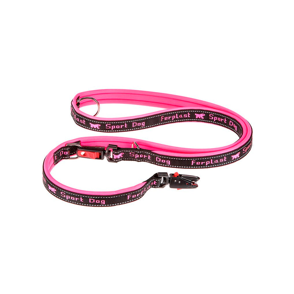 Ferplast Correa Sport Dog GA20 200cm Rosa