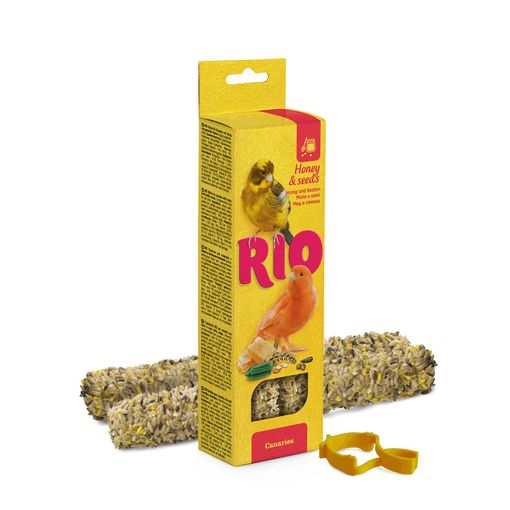 Rio Palitos de Miel y Semillas Saludables Suplemento para Aves 2 x 40g