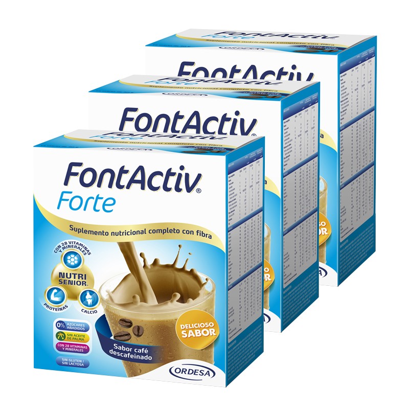 FONTACTIV Forte Café TRIPLO 3x14 Sobres