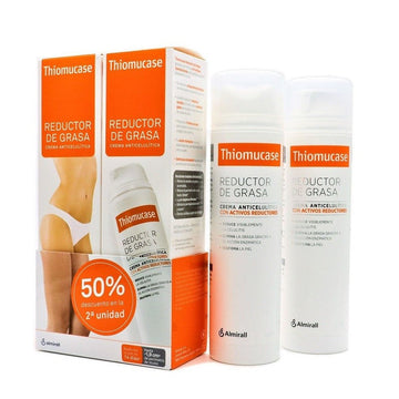 THIOMUCASE Reductor de Grasa Crema Anticelulítica DUPLO 2x200ml