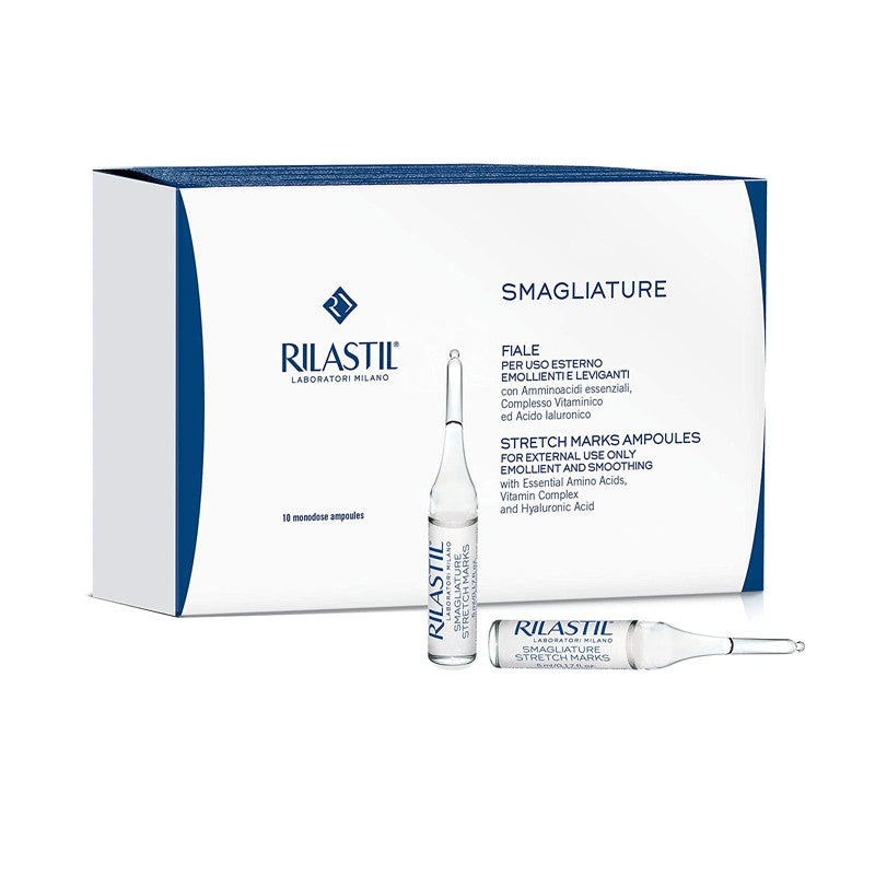 RILASTIL SMAGLIATURE Anti-Stretch Mark Treatment 10 Ampoules