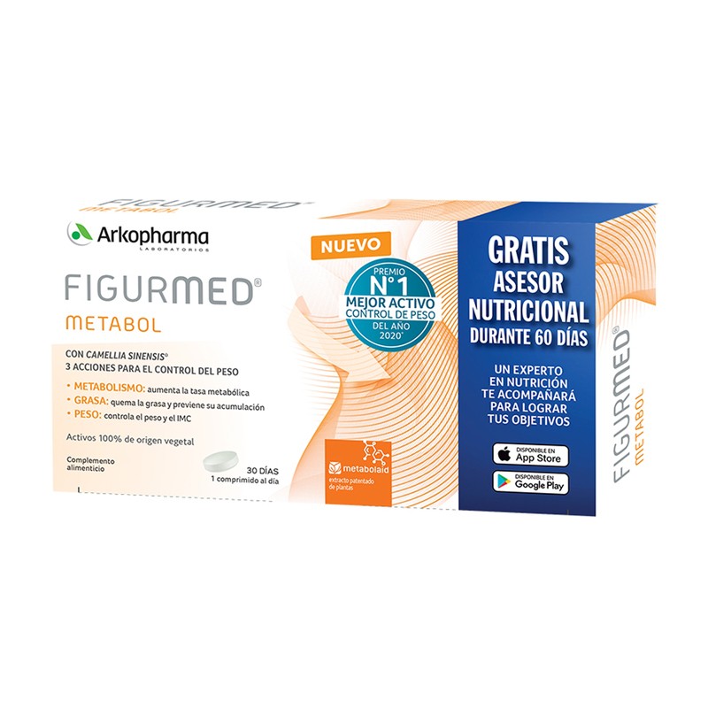 FIGURMED Metabol Arkopharma 30 Comprimidos