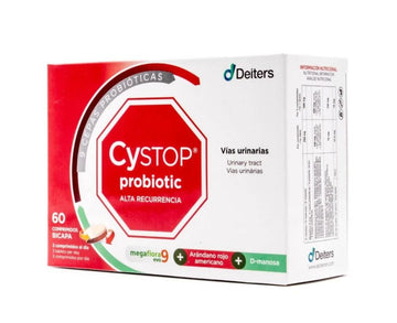 CYSTOP Probiotic Alta Recurrencia Vías Urinarias 60 Comprimidos