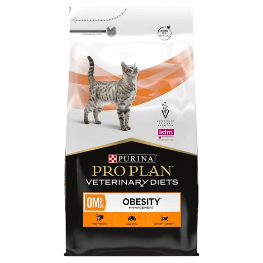 Purina Pro Plan Vet Feline OM Alimento Seco para Gatos Adultos 5Kg
