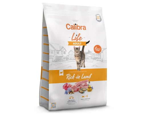 Calibra Cat Life Adult Cordero Comida Seca 1.5kg