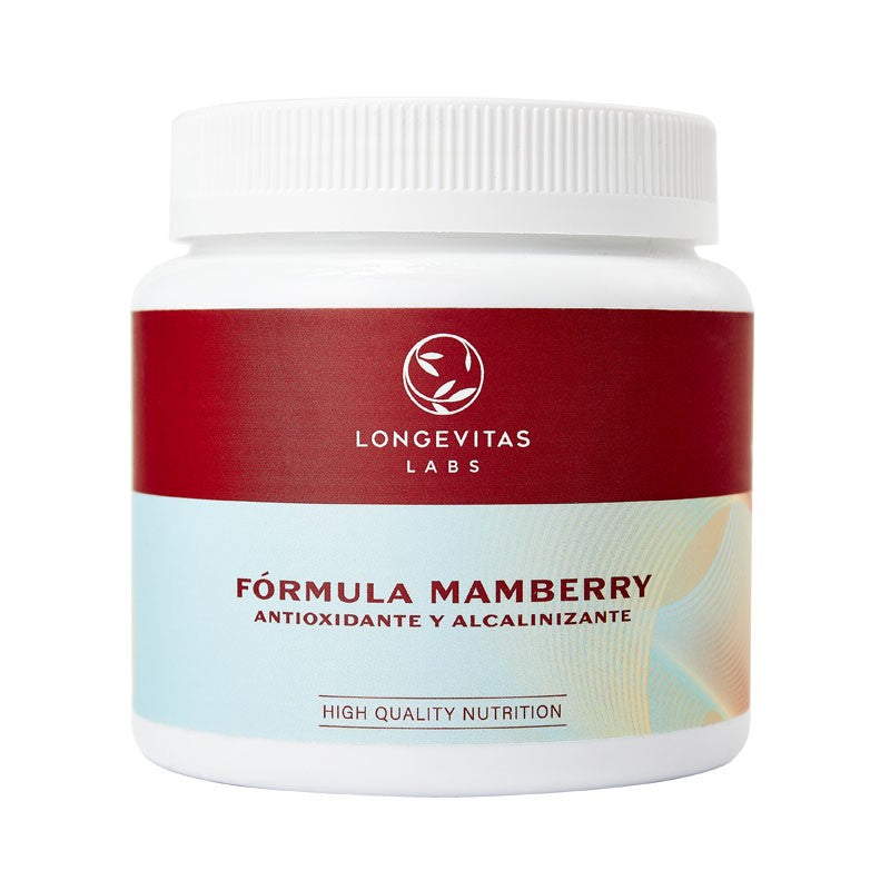 LONGEVITAS Fórmula Mamberry Antioxidante y Alcalinizante 30 Dosis