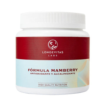 LONGEVITAS Fórmula Mamberry Antioxidante y Alcalinizante 30 Dosis