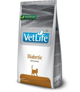 Farmina Vet Life Diabetic Saco de Comida para Gatos Adultos 400g
