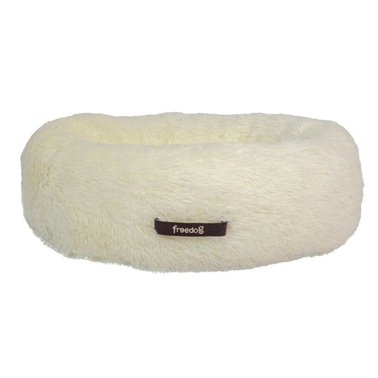Freedog Donut Antiestrés Blanco 50cm 2kg