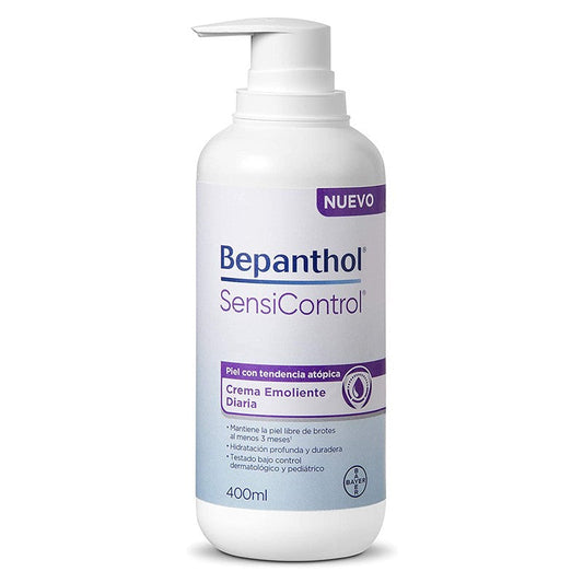 BEPANTHOL SensiControl Crema Emoliente Diaria 400ml + SensiCalm Crema 20g