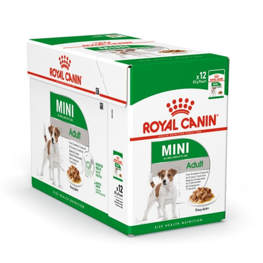 Royal Canin Mini Adult en Salsa Comida húmeda 12x85g