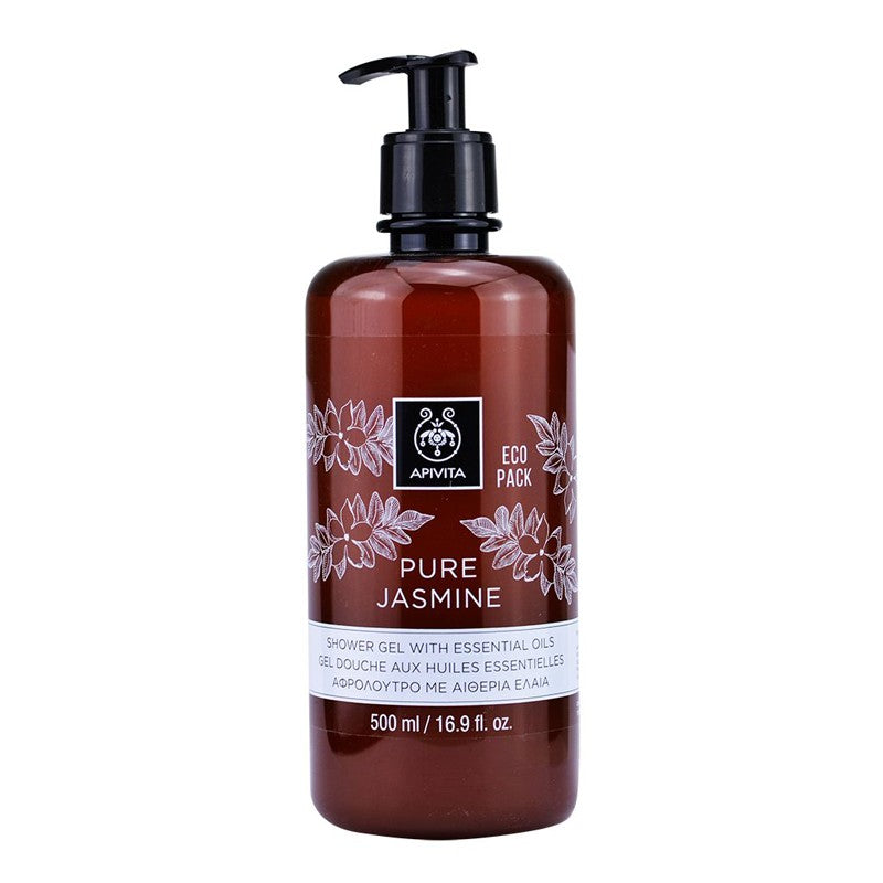 Apivita Gel de Baño Pure Jasmine Ecopack 500 ml
