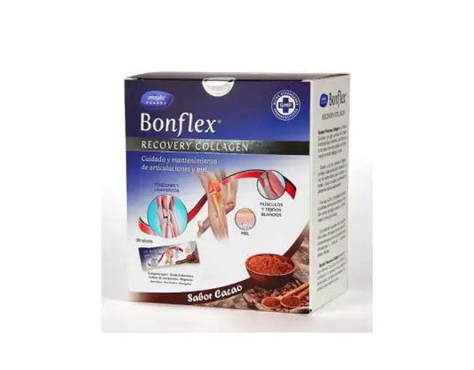 Mayla Pharma Bonflex Recovery Suplemento Alimenticio Cacao 30 sticks