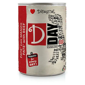 Disugual D-Day Dog Beef Wet Food 400g