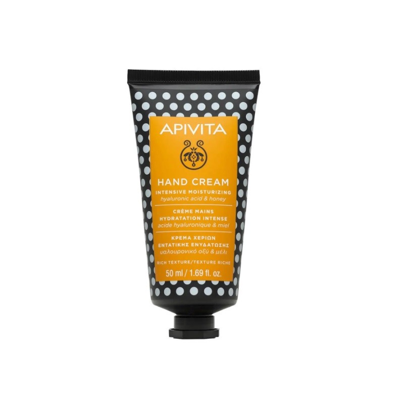 Apivita Intensive Hand Cream with Hyaluronic Acid and Honey 50ml