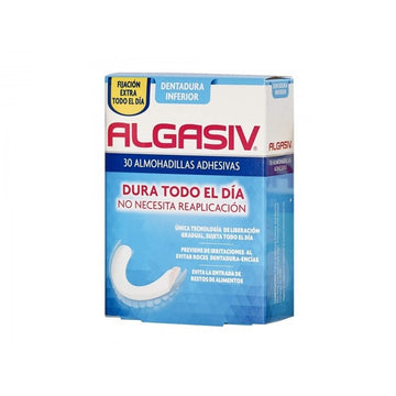 ALGASIV Almohadilla Inferior para Dentadura Postiza 30 unidades