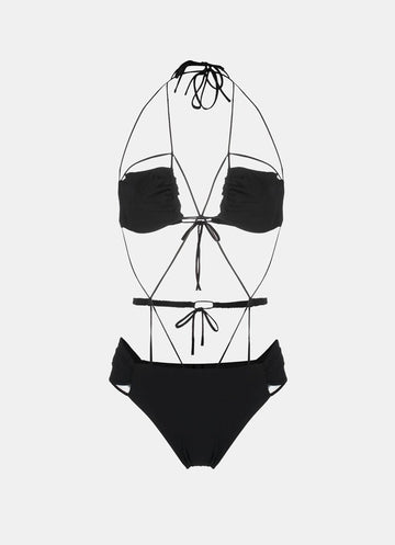 Bañador con tiras cruzadas