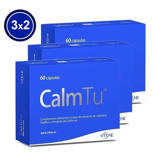 VITAE CalmTu 180 Cápsulas 3x2 PACK AHORRO