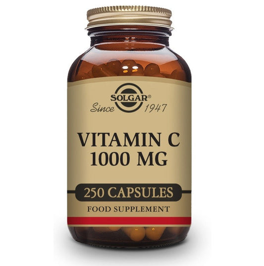SOLGAR Vitamina C 1000mg 250 Cápsulas Vegetales